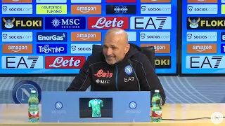 BOLOGNA-NAPOLI LA CONFERENZA COMPLETA DI LUCIANO SPALLETTI