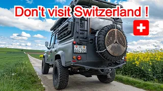 Don't visit Switzerland - Cost of a road trip in Switzerland (how much money)