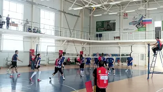 Спорт  -  межрайонный волейбол на "Соколе"