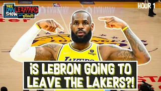 Is LeBron James Going to Leave the Los Angeles Lakers | The Dan Le Batard Show with Stugotz