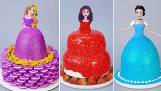 Cutest Princess Cakes Ever 👑 Awesome Birthday Cake Ideas | Tsunami Cake | Satisfying Cake #7