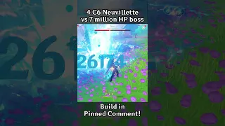 4 C6 NEUVILLETTE VS 7 MILLION HP BOSS