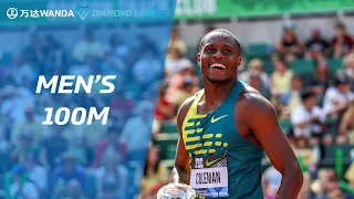 Christian Coleman stuns Noah Lyles in 100m final in Eugene - Wanda Diamond League 2023