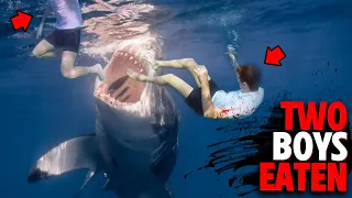 These Two Boys Were RIPPED APART By a MASSIVE Great White Shark! (Animals Gone WRONG)