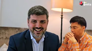 "I beat Vishy once every 5 years!" - Peter Svidler leads Levitov Chess 2023 with Nepo with 9.5/14
