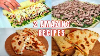 2 amazing recipes |Easier than you think, appetizer made from puff pastry and simple ingredients!