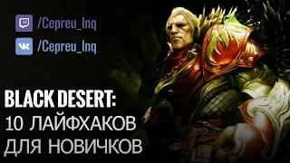 Black Desert: 10 лайфхаков для новичков