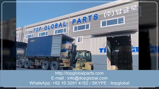 Introduction of Korean heavy equipment parts supplier - Top Global Parts