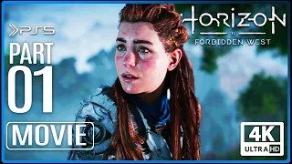 HORIZON FORBIDDEN WEST All Cutscenes (PART 1) Game Movie PS5 4K 60FPS Ultra HD