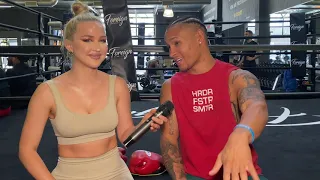 REGIS PROGRAIS SHOWS WHAT HE'LL DO TO GERVONTA DAVIS; TALKS TANK VS BARRIOS AT 140;WANTS BRONER NEXT