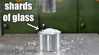 Making Rocks with Hydraulic Press