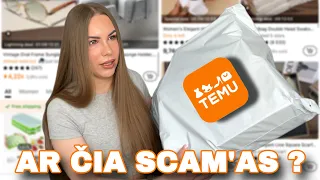 Ar TEMU yra SCAM? Apžvelgiu 100 EURŲ vertės daiktus🤯