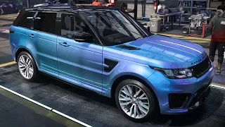 NFS HEAT - Land Rover Range Rover Sport SVR customization and off-road gameplay