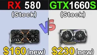 RX 580 Vs. GTX 1660 Super | 1080p and 1440p Gaming Benchmarks