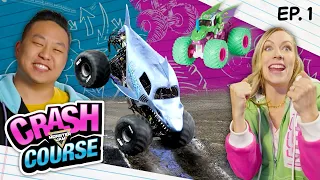 It’s TEAM NEON vs TEAM NIRO at a live event! | MONSTER JAM® Crash Course | Episode 1