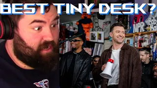 Singer reaction/analysis JUSTIN TIMBERLAKE TINY DESK CONCERT