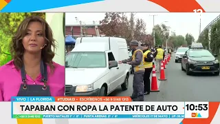 Intensas fiscalizaciones en automóviles y motos en Recoleta y La Florida. Tu Día, Canal 13