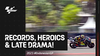 The dramatic last 5 mins of MotoGP™ Practice! 🤯 | 2023 #IndonesianGP