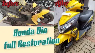 Honda Dio full Restoration