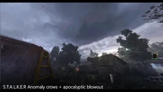 S T A L K E R Anomaly 1.5 crows + apocalyptic blowout mod