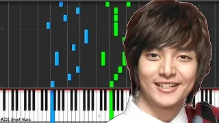 Boys Over Flowers - Stand By Me Piano Tutorial