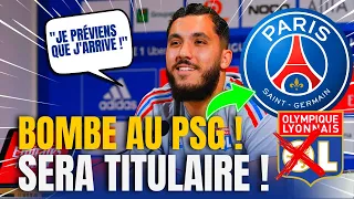 Rayan Cherki au PSG ! Le Parisien confirme et le PSG proche de signer le milieu de terrain de OL !