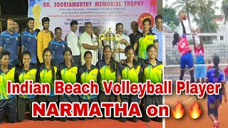 Womens Volleyball Match - Final |Rotation Match | Pondicherry 🆚 Karaikkal | Indian Player-NARMATHA