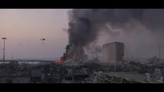 Heartbreaking video of explosion in Beirut