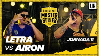 LETRA VS AIRON | #FMSCOLOMBIA Jornada 11 Temporada 1 - #FMS22 | Urban Roosters