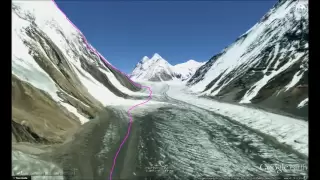 Climb K2 in 3D!