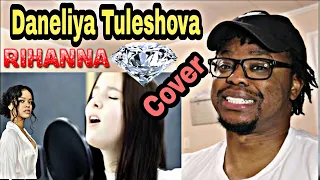 FIRST TIME HEARING Daneliya Tuleshova ( Данэлия Тулешова ) " Diamonds" Rihanna Cover | REACTION !