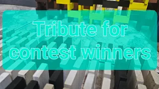 Tribute for contest winners!!!!!! #satisfying