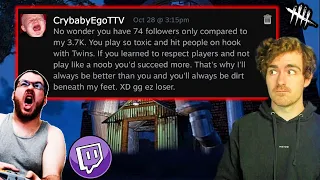 This TTV's Ego Is DISGUSTING - Dead By Daylight