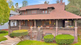 1908 California Craftsman in Downtown Riverside's Mount Rubidoux Historic District.  Now for sale.