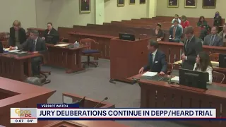 Johnny Depp-Amber Heard trial: Jury returns Wednesday for ongoing deliberations | FOX 5 DC