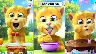 Talking Ginger 2 new cartoon video #cartoon #mytom2 #youtubeshorts #talkingtom #viralvideo #viral