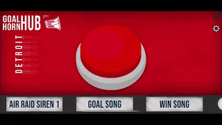 Detroit Red Wings 2022 Goal Horn (No Song)