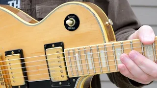 I FINALLY Got a "Blonde Beauty" | 1976 Gibson Les Paul Custom Maple Fretboard Review + Ebony Compare