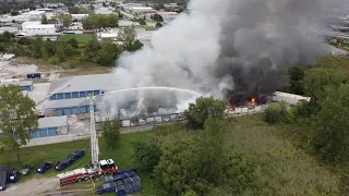 Fire in Sarnia, Sept 13, 2023