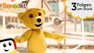 Zeichentrick I Benedikt der Teddybär I 3 Folgen am Stück I Kinder Serie deutsch