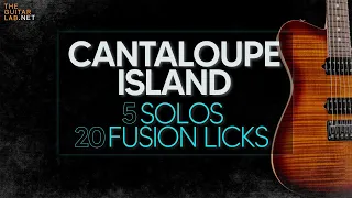 Cantaloupe Island : 20 Fusion Guitar Licks  - Theguitarlab.net