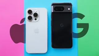 Який обрати - iPhone 15 Pro чи Pixel 8?