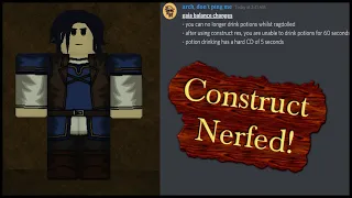 Rogue Lineage | CONSTRUCT NERFED!!!