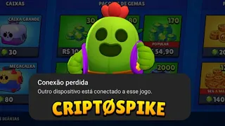 O CRIPTOSPIKE INVADIU MINHA CONTA NO BRAWL STARS??