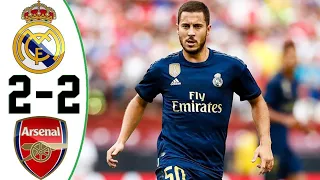 | HIGHLIGHTS: Real Madrid 2-2 Arsenal | 3-2 on Penalties | Extended Match 2 Red Cards 24-07-19 HD |