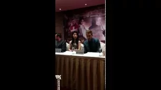 Hayden Christensen Outcast Press Conference 2014 09 3 pt 2