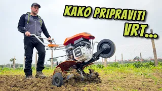 Prekopavanje zemlje s STIHL MH 600