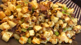 Breakfast Potatoes| Potato Hash browns| #foodie #jamaican #tasty #breakfast #winnipeg