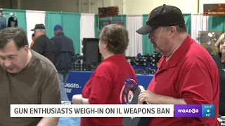 Gun enthusiasts fired up over Illinois firearms ban