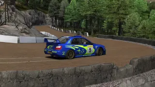 Assetto Corsa - Surface FX - Rally Croatia SS1 - WRC Subaru Impreza S8 (Motion rig)